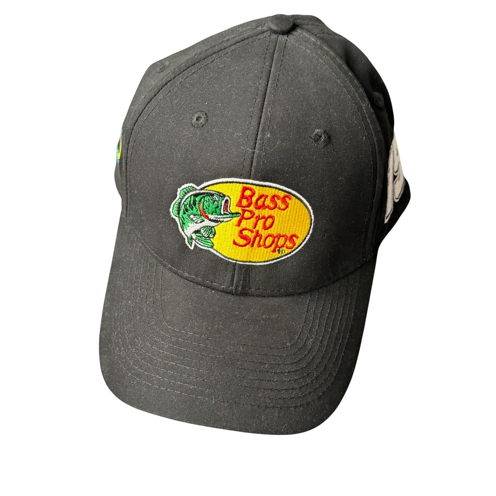 Bass Pro Shops Martin Truex Jr Sherry Strong Hat Black Performance Cap